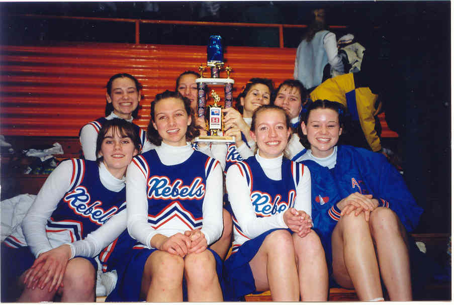This was my first trip to the State Cheerleading Competition in Huron.